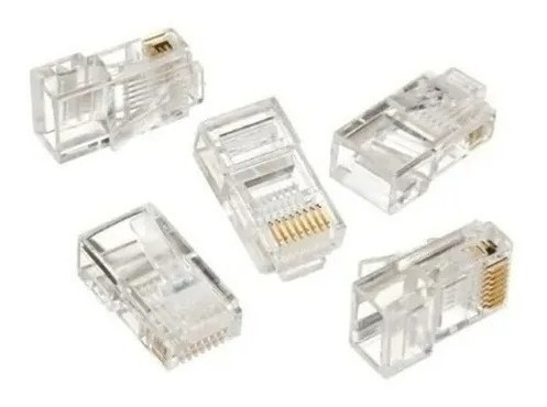 Conectores Rj45 Bolsa De 10 Unidades