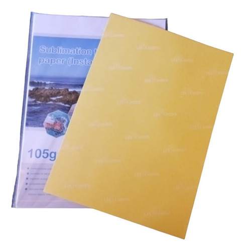 Papel De Sublimacion Amarillo Tamaño A3 100 Hojas