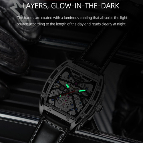 Relojes Mecánicos Chenxi Luminous Skeleton