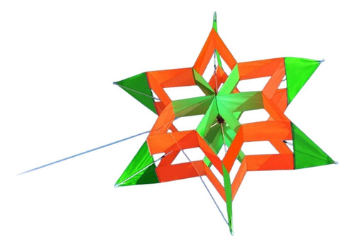 Cometa Lotus Con Bolsa De Almacenamiento, Hermosa Cometa 3d