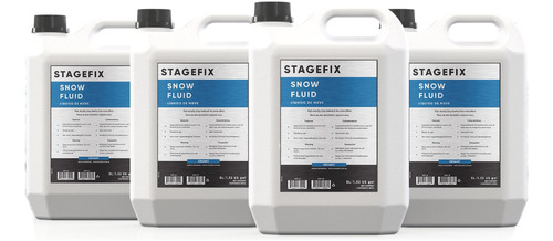 Stagefix Snow Fluid 5lt / Líquido De Nieve X 4u