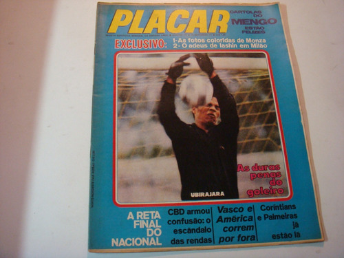 Revista Placar  =  Setembro De 1971 - N. 78