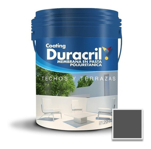 Membrana Pasta Duracril Poliuretanica Terraza 20kg  