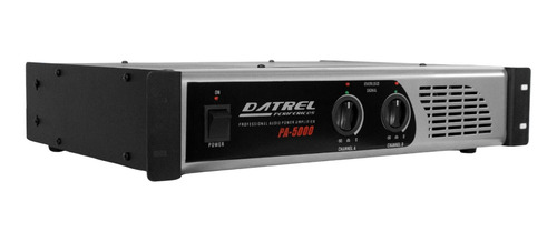 Amplificador Datrel De Potencia 600 Watts Rms Profissional