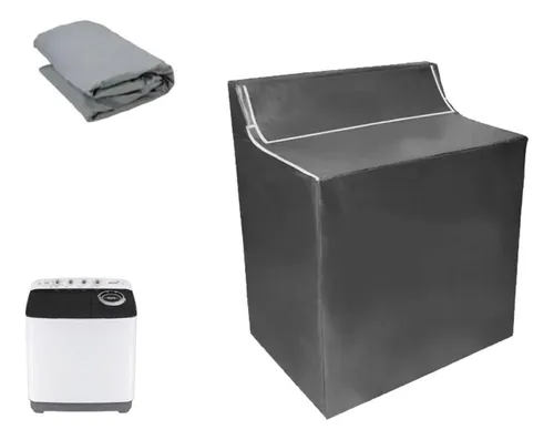 comprar Funda Cubre Lavadora Winia Dos Tinas 15kg  Dwm-k300pw 2tch