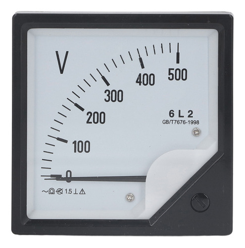 - Voltímetro Analógico Ac 0500v, Puntero, Voltímetro,