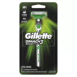 Máquina para afeitar Gillette Mach3 Sensitive
