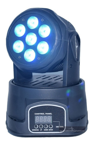 Cabeza Movil Wash Led 7 Led 15w Disco Dmx Robotica Luz Dj