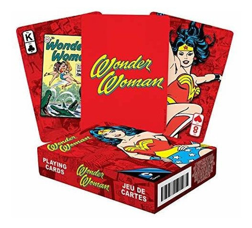 Baraja Wonder Woman Aquarius Dc Comics