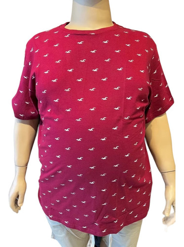 Remera Estampada Manga Corta Talle Especial - Hombre T 8/10