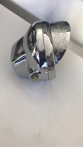 Faro Redondo Principal Para Chopper Y Motocarro