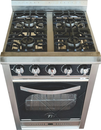 Imagen 2 de 7 de Cocina Industrial 4 Hornallas Tecno Calor Horno Visor