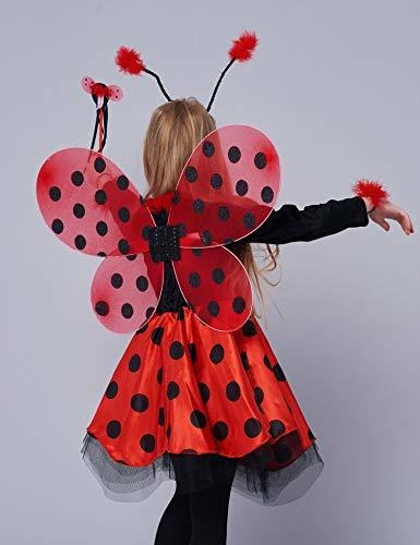 Ladybug Costume Bailarina Beetle Wings Fancy Dress Up O... | Envío gratis