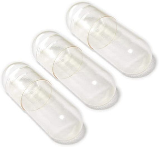 Capsulas Vacias De Gelatina #0 Transparentes X1000