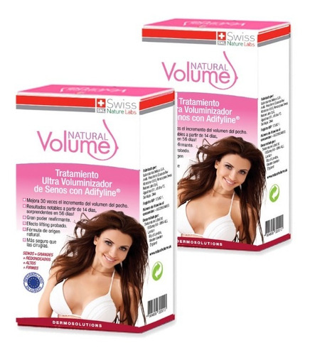 Imagen 1 de 9 de Natural Volume - Incrementa Busto / Pecho Paquete 60 Dias
