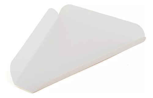 Contenedor Papel Para Rebanada De Pizza Blanco C/50