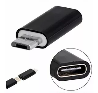 Adaptador Tipo C Hembra A Micro Usb Macho