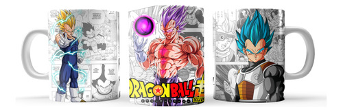 Taza Magica Dragon Ball Super / Goku / Vegeta / Etc
