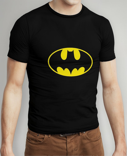 Playera Hombre Logo Batman Dc Comics Retro Warner