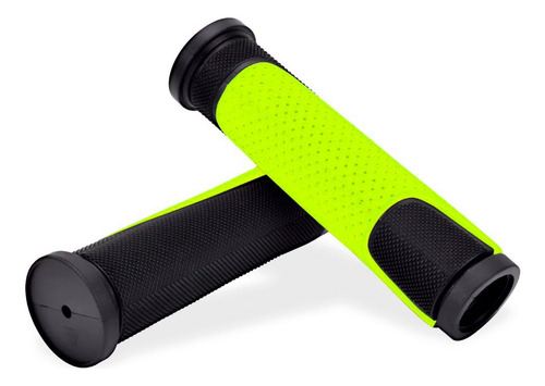 Manopla Punho Borracha Bike Gta Cores 125mm Cor Fluor