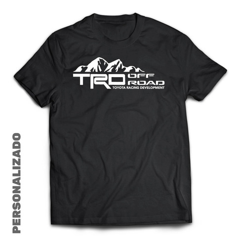 Ropa Franela Personalizada Vinil Textil Trd Off Road Toyota