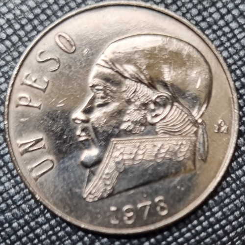 Moneda Mexicana 1 Un Peso Año 1978 Morelos