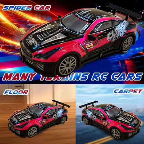 4wd Control Remoto Luces Alta Velocidad Drift Rc Coche 1:20