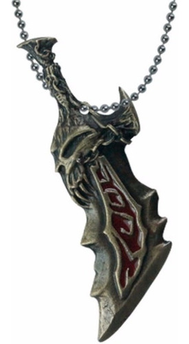 Imagen 1 de 1 de God Of War Collar Dije Llavero Phonestrap Espadas Del Caos
