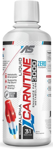 L-carnitina Liquida Alpha Supps - mL a $718