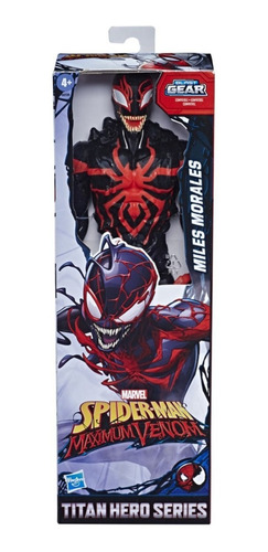 Muñeco Spiderman Maximum Venom Titan Hero 30cm Orig Hasbro