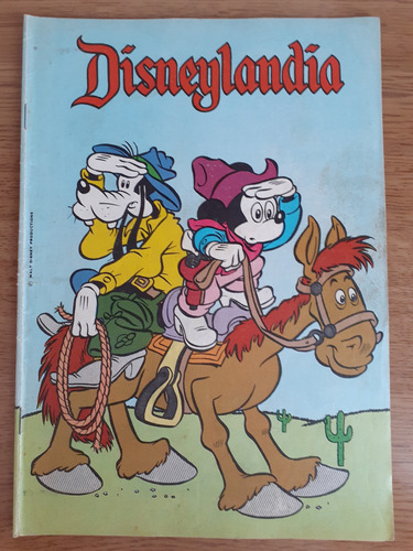 Cómic Disneylandia Número 178 Editora Zig Zag 