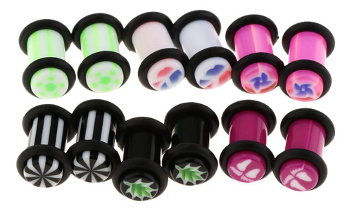 Ear Tunnels 6x13 Mm