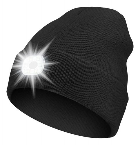 Gorro Con Luz, Unisex Con Luz Integrada, Gorro De Invierno