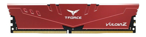 Memoria Ram 8gb 1x8gb 3200mhz T-force Vulcan Z Red