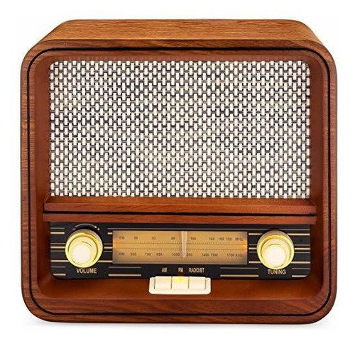 Imagen 2 de 5 de Clearclick - Radio Am/fm Clásica Retro Con Bluetooth Y Aux