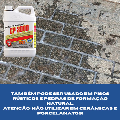 Limpa Betoneira Cp 3000 Start 5l Removedor De Cimento