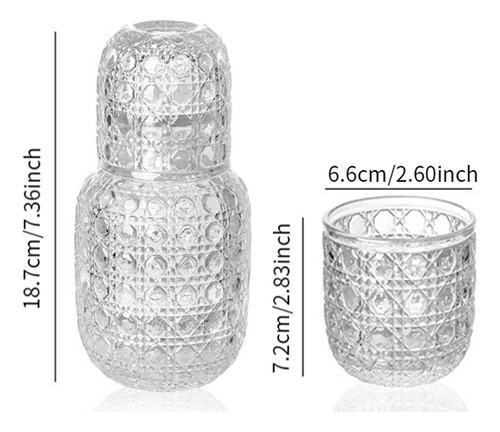 Juego De Jarra Y Vaso De Agua Junto A La Cama Juego De Claro