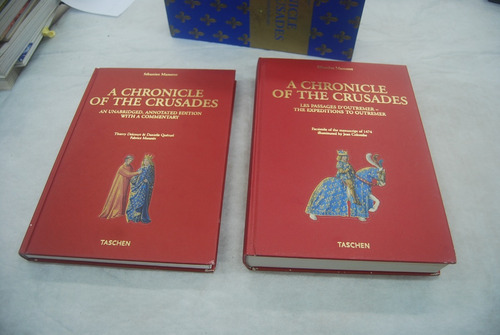Livro A Chronicle Of The Crusades Caixa 2 Volumes Taschen