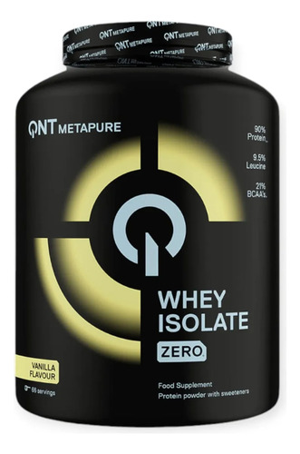 Qnt Metapure Isowhey Zero 2kg Vainilla