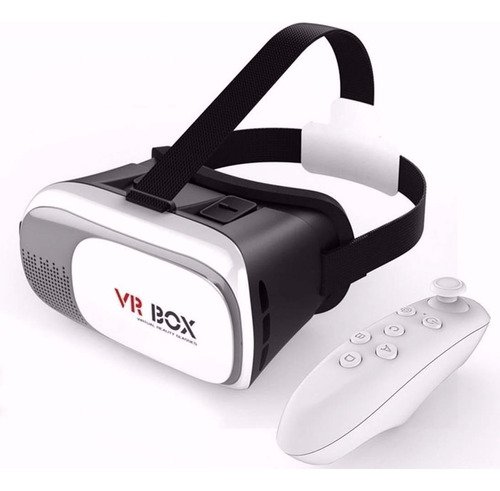 Óculos Realidade Virtual Vr Box Com Controle Suporte Celular