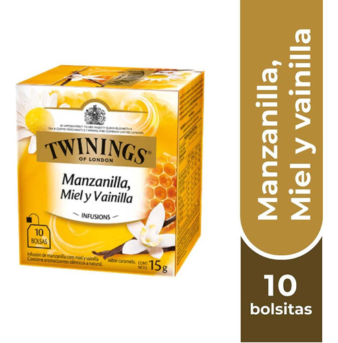 Twinings Té Manzanilla / Miel / Vainilla X 10 Bolsitas