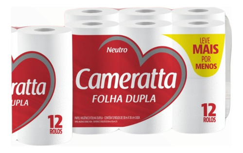 Papel Higiénico Camerata Premium  Funda 96 Rollos X30mts C/u