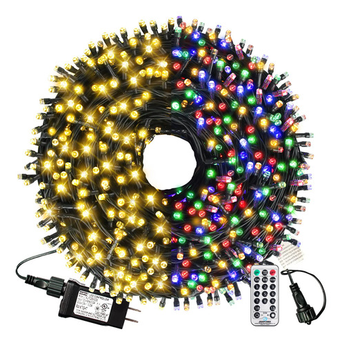 Xtf2015 Cadena De Luces Led De Navidad De 105 Pies, Enchufe