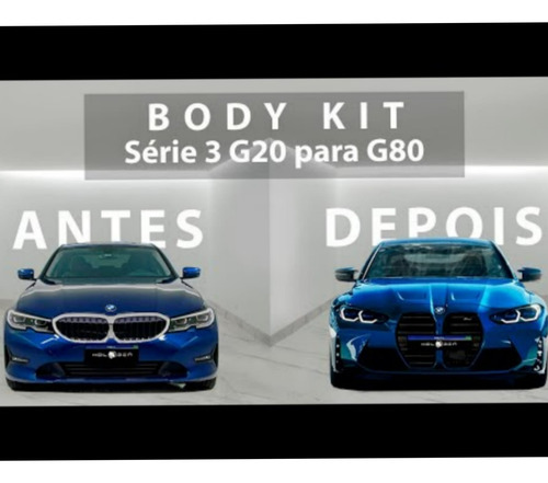 Kit De Transformação Bmw Série 3 F30 Para Visual G80 M3