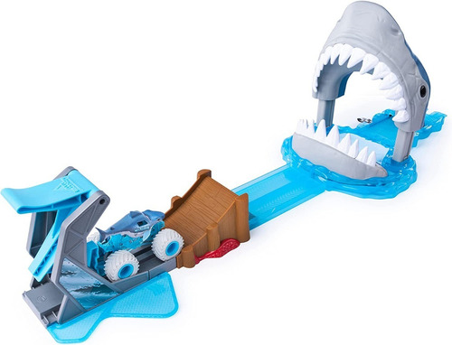 Monster Jam Set De Juego, Megalodon Pista Spin Master