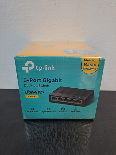 Switch Tp Link Ls1005g Gigabit 5 Puertos