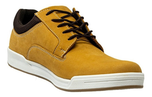 Imagen 4 de 6 de Calzado Ten-pac Choclo Casual Rowins Color Amarillo
