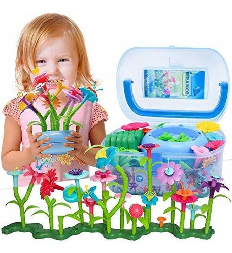 Imagen 1 de 6 de Biranco. Juego De Construcción De Jardín De Flores - ¡crezca