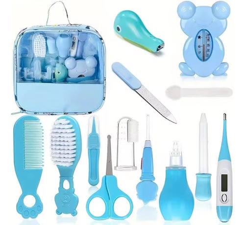 Kit De Aseo Para Bebé 13 Piezas De Higiene Cuidado Completo