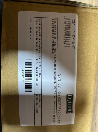 Guitarra Ibanez Grg121 Dx Wnf Walnut Flat